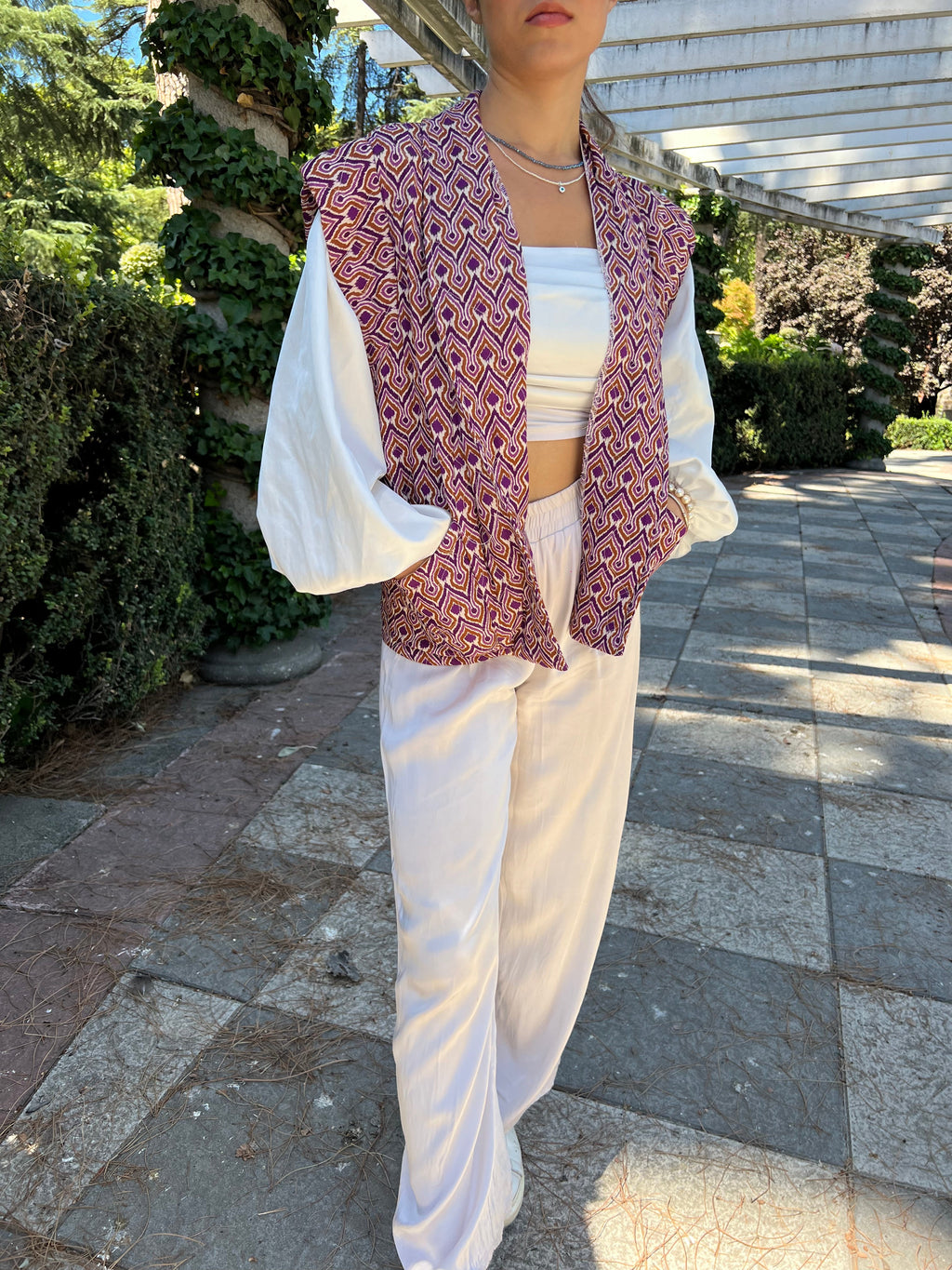 Veste sans manches matelassée ANA Modine Studio