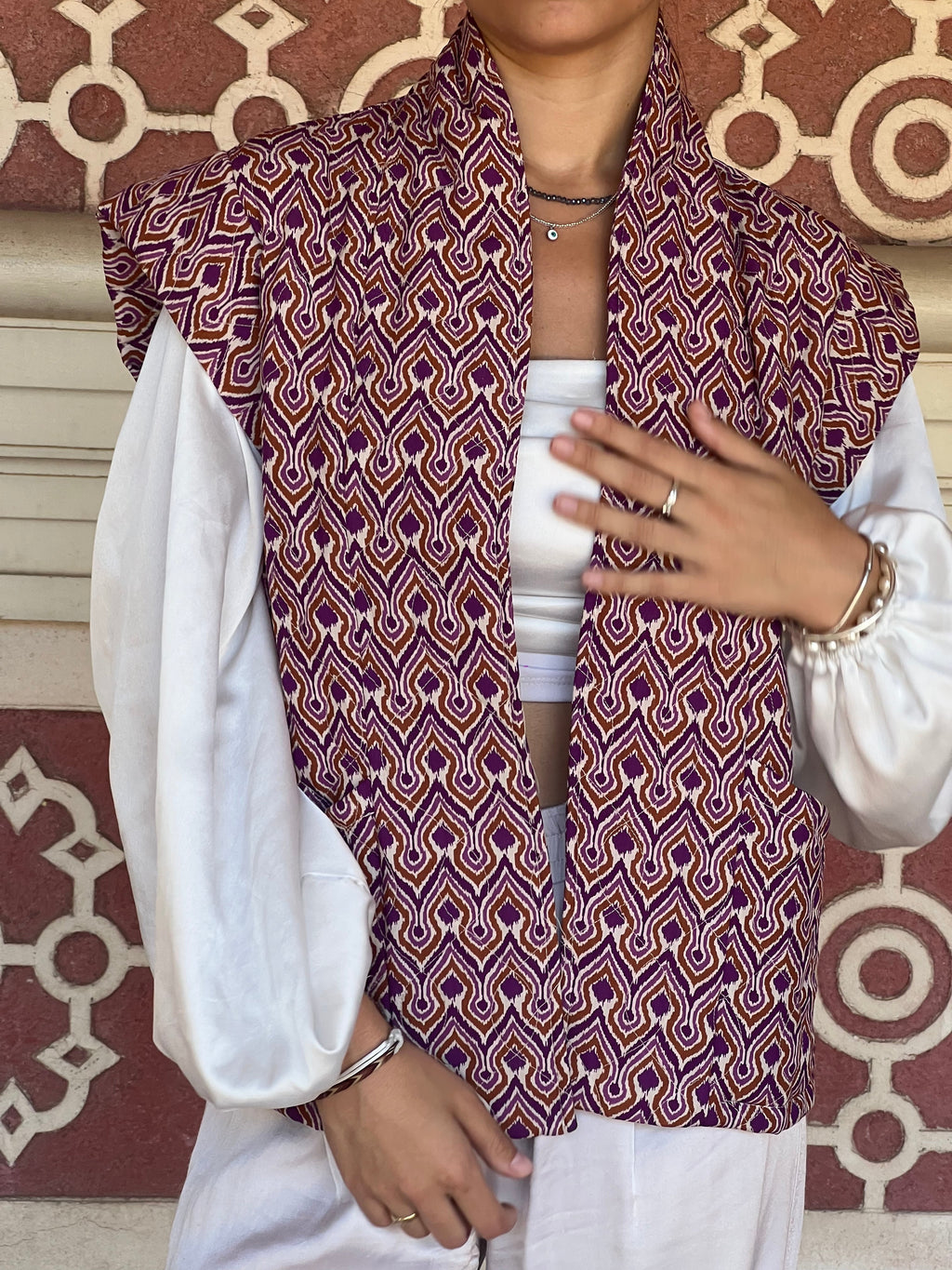 Veste sans manches matelassée ANA Modine Studio