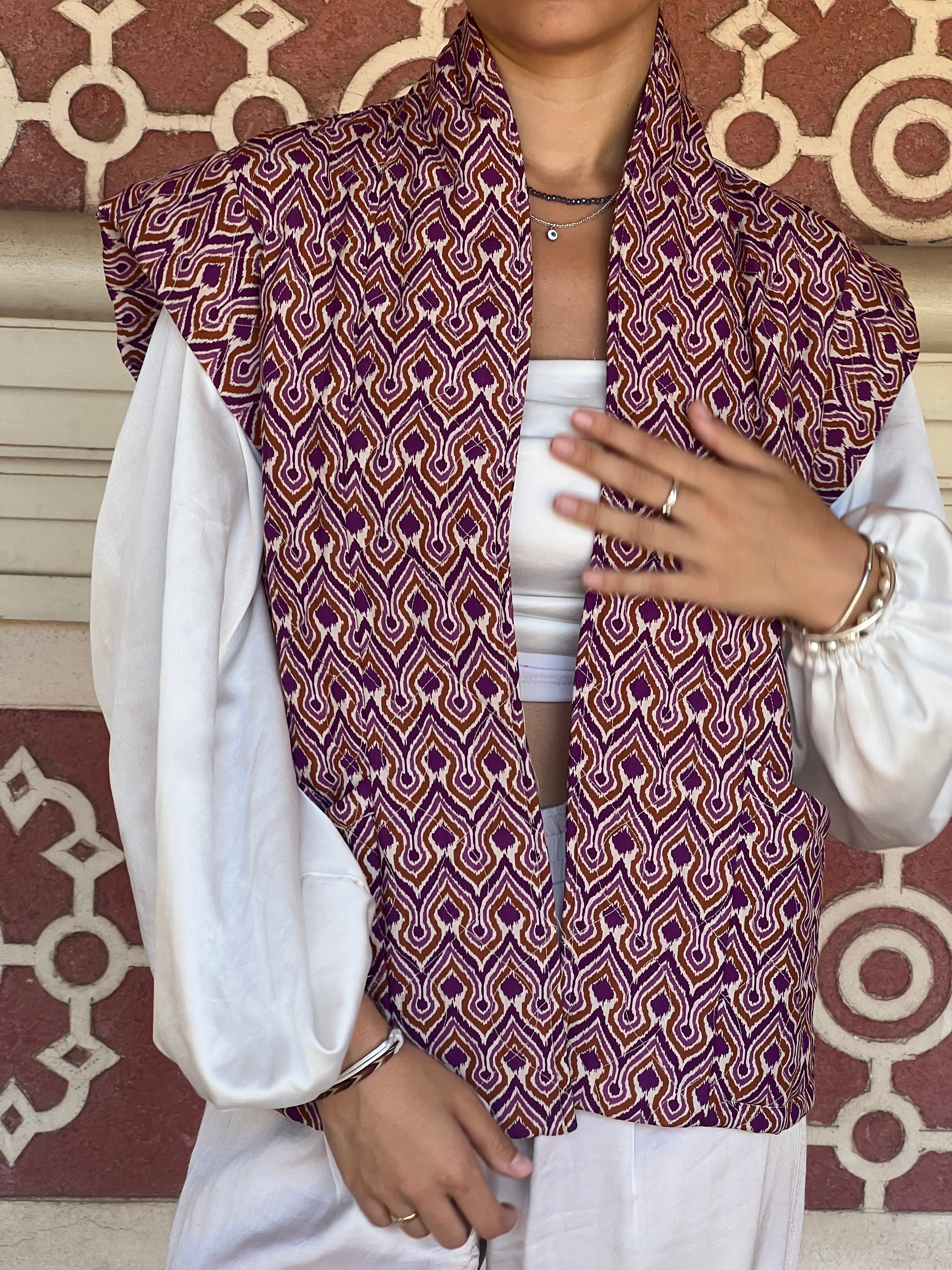 Veste sans manches matelassée ANA Modine Studio