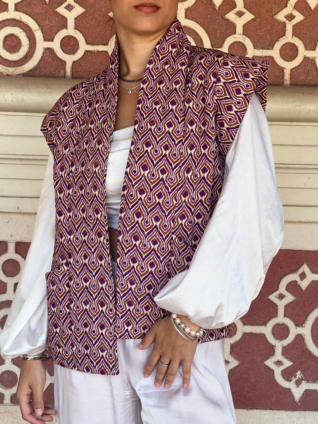 Veste sans manches matelassée ANA Modine Studio