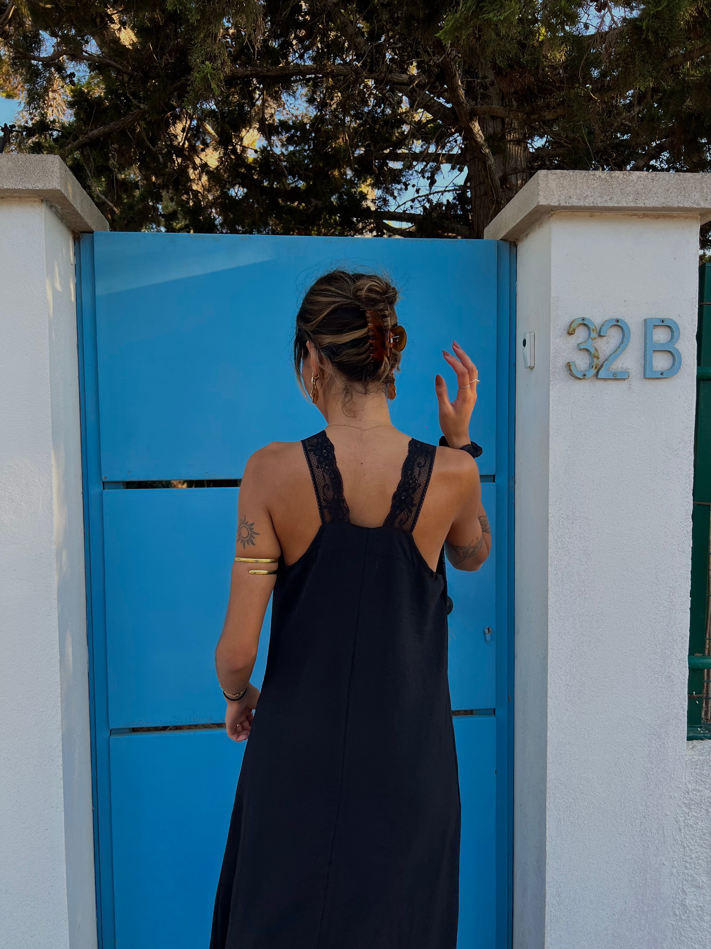 Robe SOPHIA noire - Modine Studio