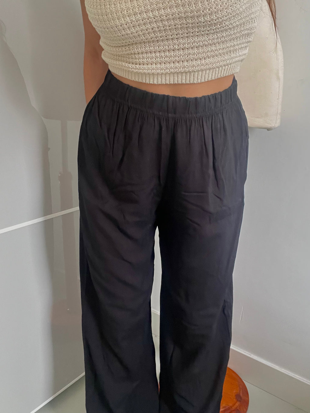 Pantalon fluide Noir - Modine Studio